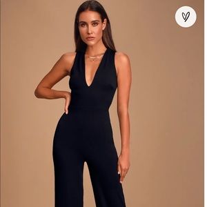Black lulus jump suit